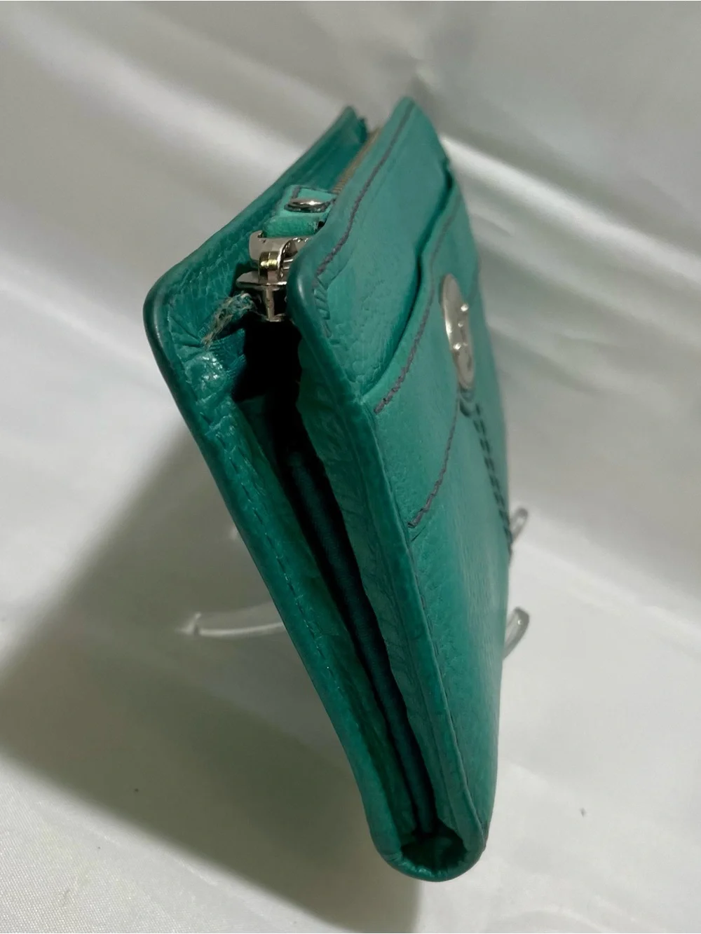 Fossil Maddox L-Zip-Around Leather Wallet
